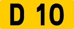 Cartouche de la route
