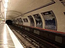 Vue d'ensemble de la demi-station sud, en juillet 2008.