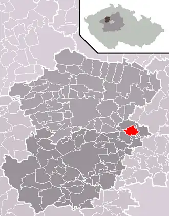 Localisation de Blevice