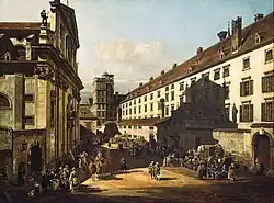 L'ancien prieuré jésuite et la tour de l’observatoire (à droite);