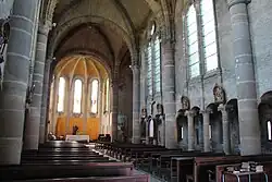 Intérieur de l'église de Marnaval