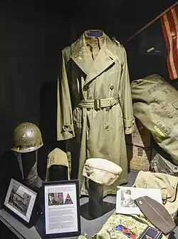 Uitrusting luitenant-kolonel George K. Rubel van het 740th Tank Battalion