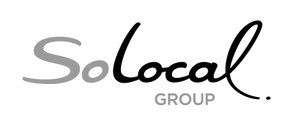 Nouveau logo de SoLocal Group en 2015.