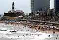 Le phare vu depuis la plage