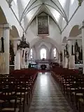 Intérieur de l'église.