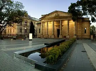 Art Gallery of South Australia et partie du Musée d'Australie-Méridionale