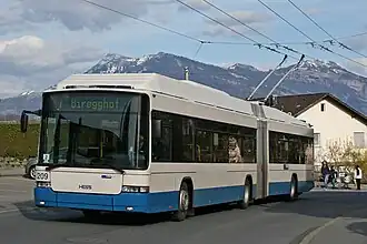 Un Hess Swisstrolley 3 de Lucerne (ancien design)