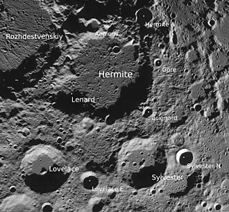 Image illustrative de l'article Lenard (cratère)