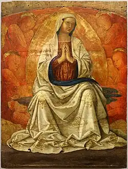 La Madone en gloire d'Antoniazzo Romano.