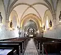 L'intérieur de la nef.