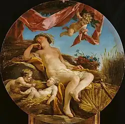 L'Été, par Jean Restout, musée de Versailles, inv. MV 7356.