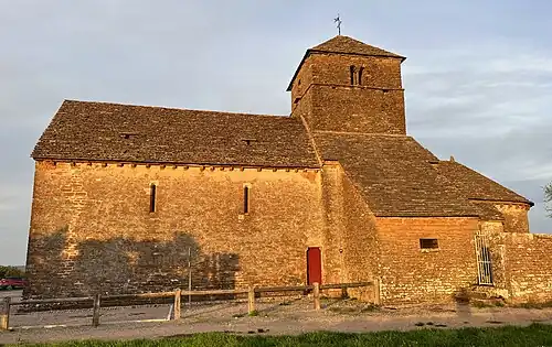 L'église Saint-Jean-Baptiste de Burgy.