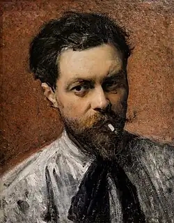 Autoportrait à la cigarette