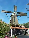 Le moulin avec ses voiles