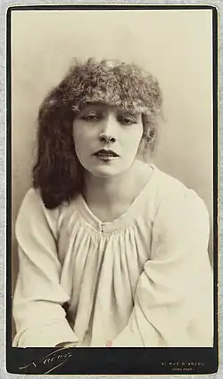 Photographie de Sarah en 1894