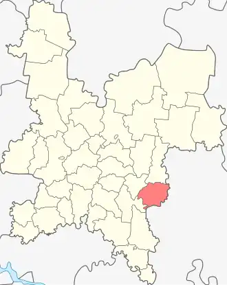 Localisation de Raïon d'Ouni