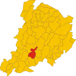 Localisation de Monzuno