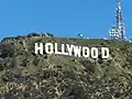 le panneau Hollywood (Los Angeles).