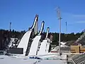 Les tremplins de Lahti en mai 2005