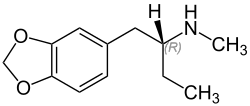 (R)-N-Methyl-1-(1,3-benzo-dioxol-5-yl)-2-butylamin