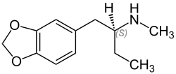 (S)-N-Methyl-1-(1,3-benzo-dioxol-5-yl)-2-butylamin