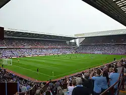 Das Spiel um den FA Community Shield 2012 im Villa Park
