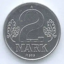 Vorderseite 2 Mark
