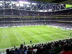 Länderspiel Irland gegen Argentinien im Aviva Stadium am 11. August 2010