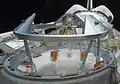 APAS-95 im aktiven Betriebsmodus am Space Shuttle
