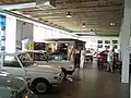 Ausstellungssaal B nach dem Einbau der »Garage«