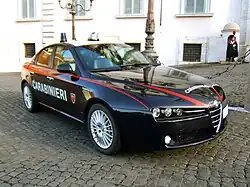 Alfa 159 der Carabinieri