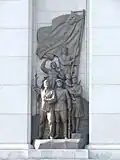 Linke Skulpturen­gruppe