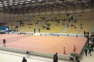 Der Innenraum der Halle bei den Danish Open 2008