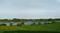 Blick von Arenholz nach Lürschau; im Hintergrund der "Schliekieker"