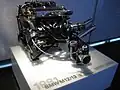 BMW Formel 1 Motor M12/13 mit Kugelfischer-Einspritzung, Turbo und Flachschieberanlage