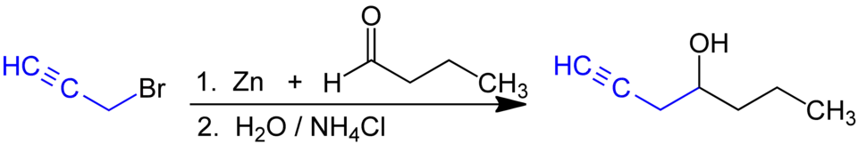 Barbier reaction