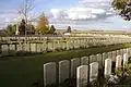 Britische Kriegsgräber auf dem kommunalen Friedhof