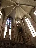 Altarbild und Decke des Chorschlusses