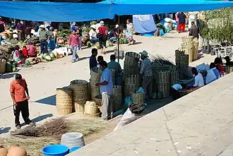 Straßenmarkt in Zaachila