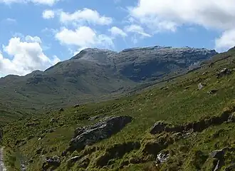 Der Beinn a' Chroin, aus dem oberen Glen Falloch gesehen
