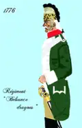 Régiment de Belsunce dragons 1776–1779