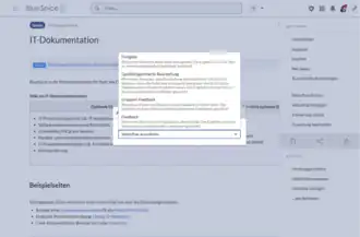 Dialogfenster mit Auswahl der 4 Standardworkflows