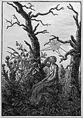 Caspar David Friedrich: Frau mit dem Spinnennetz (um 1803)