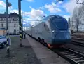 665.002 in Všetaty während der Testfahrten mit Reisenden (Frühjahr 2024)