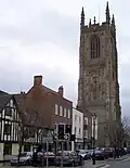 Derby Cathederal und Dolphin Inn