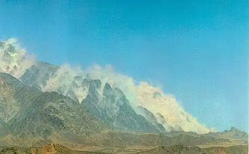 Pakistanischer Kernwaffentest Chagai-I in den Ras Koh Hills