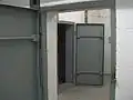 Zugang in den ca. 200&nbsp;m langen Bunkerstollen