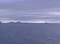 Isla Deceit und Los dientes o garras de Deceit von Hornos aus gesehen