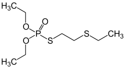 Strukturformel von Demeton-S