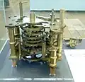 Ursprünglich von H.&nbsp;W. Buxton, jetzt Museum of the History of Science, Oxford. Funktionsloses Modell.[20.2]